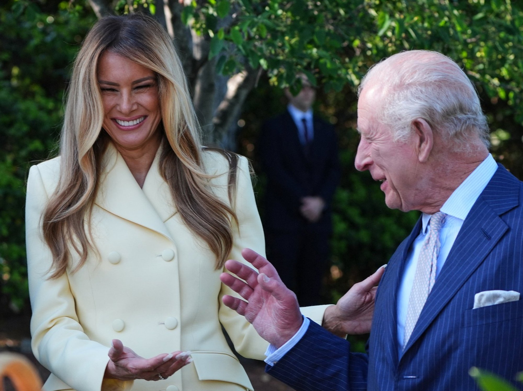 ​King Charles, First Lady Melania Trump