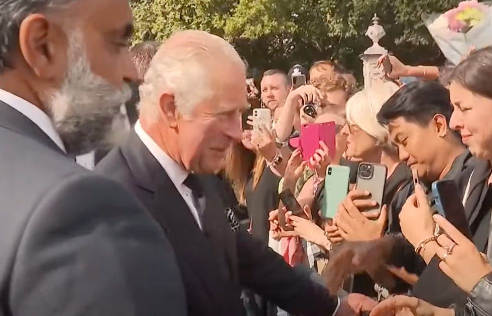 King Charles has arrived at Buckingham Palace
