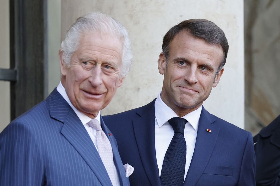 King Charles has invited Emmanuel Macron