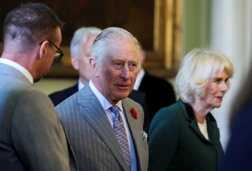 King Charles III and the Queen Consort during a ceremony at Mansion House to confer city status on Doncaster.