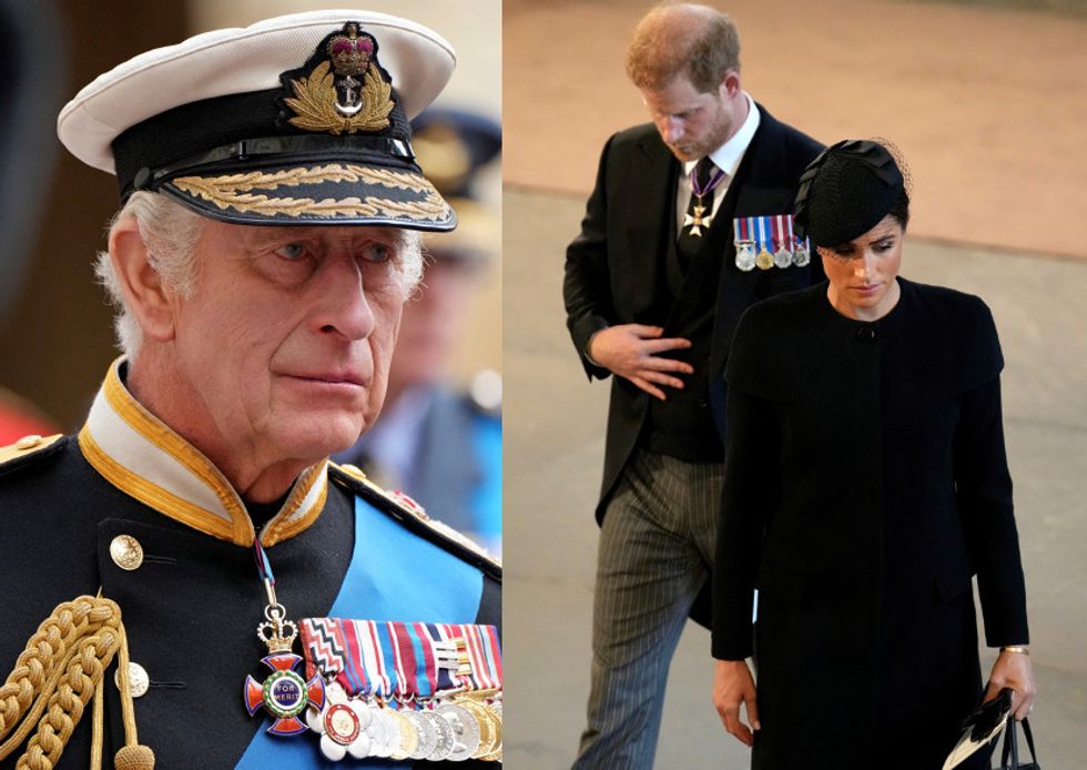King Charles III saw 'tremendous flickers of hope' with Meghan and Harry