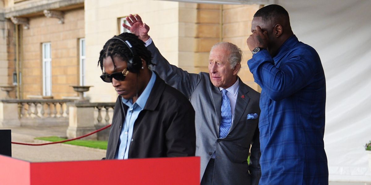 King Charles hits DJ decks at Buckingham Palace garden party King Charles hits DJ decks at Buckingham Palace garden party