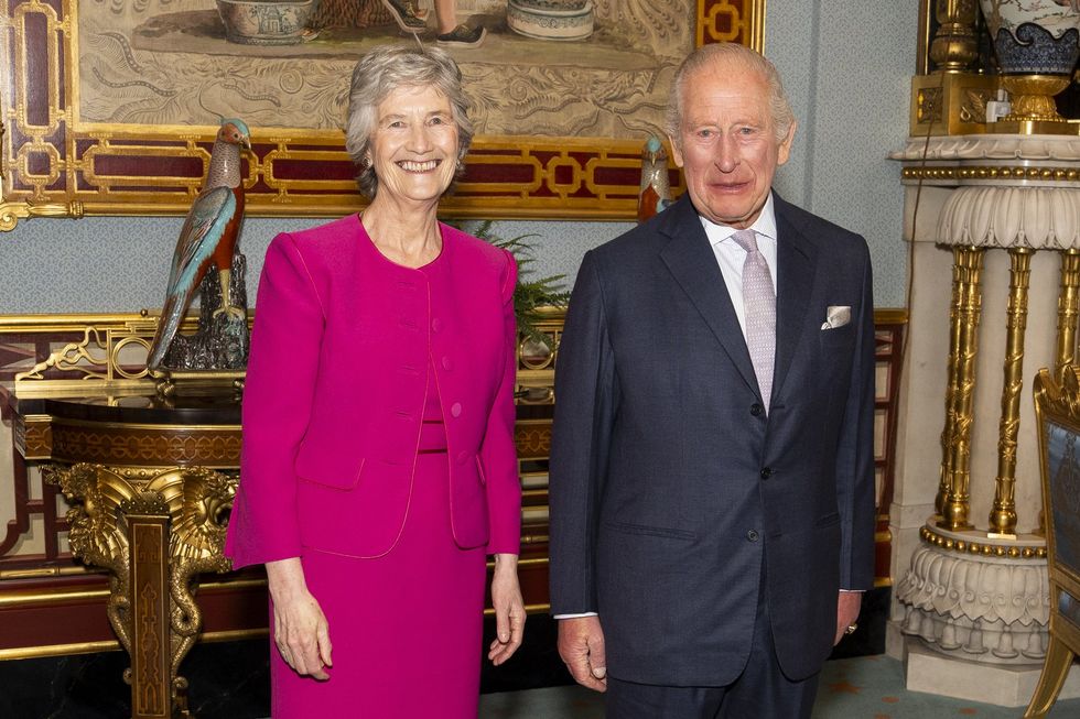 King Charles, Irish President Catherine Connolly