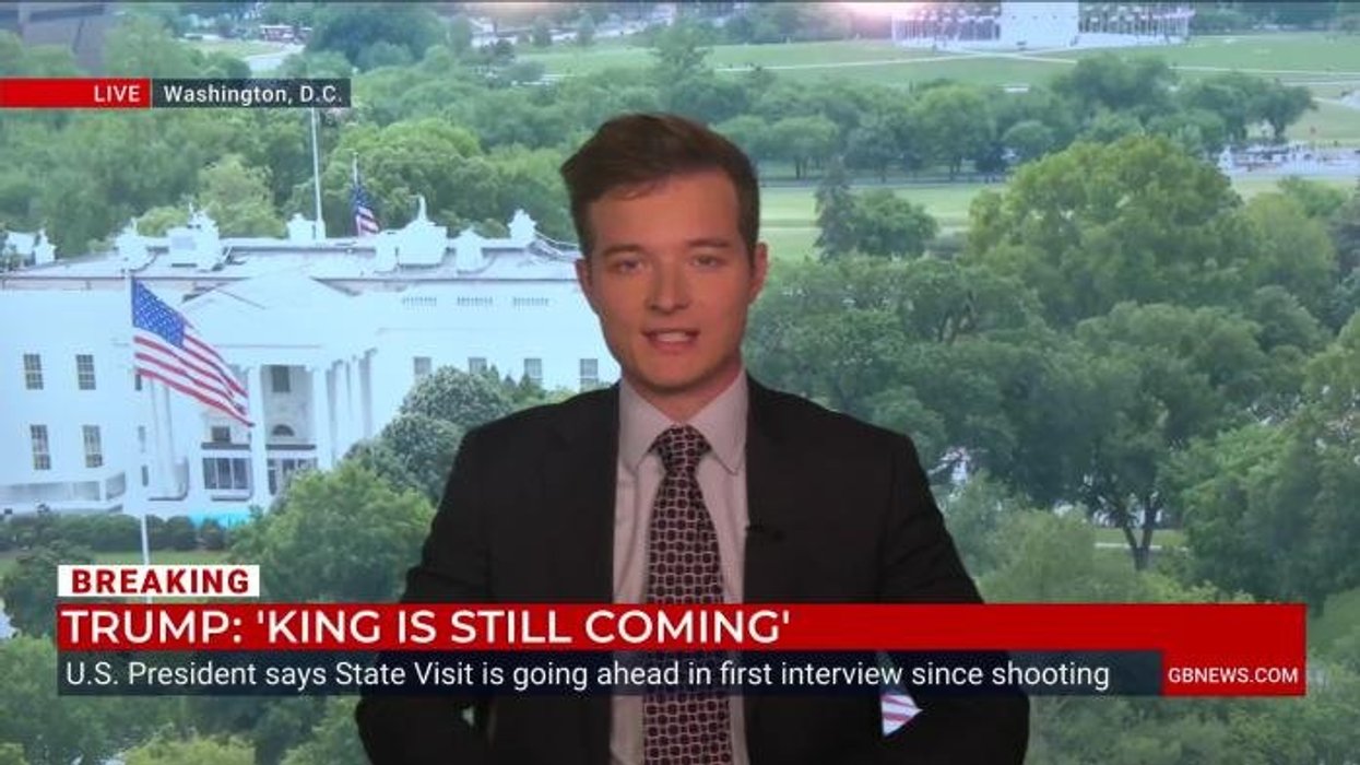 Donald Trump’s all in with the King because he knows Britain's biggest problem is coming to an end