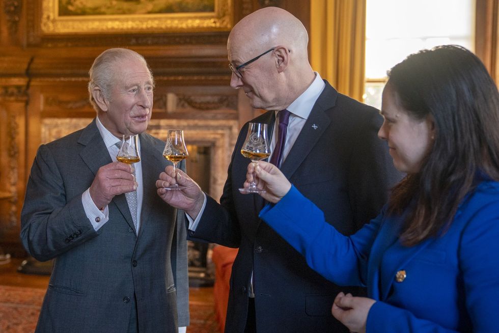 King Charles, John Swinney