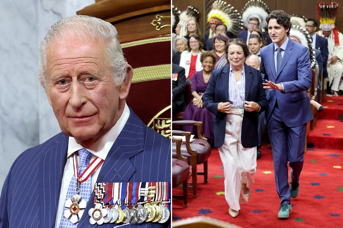 King Charles, Justin Trudeau