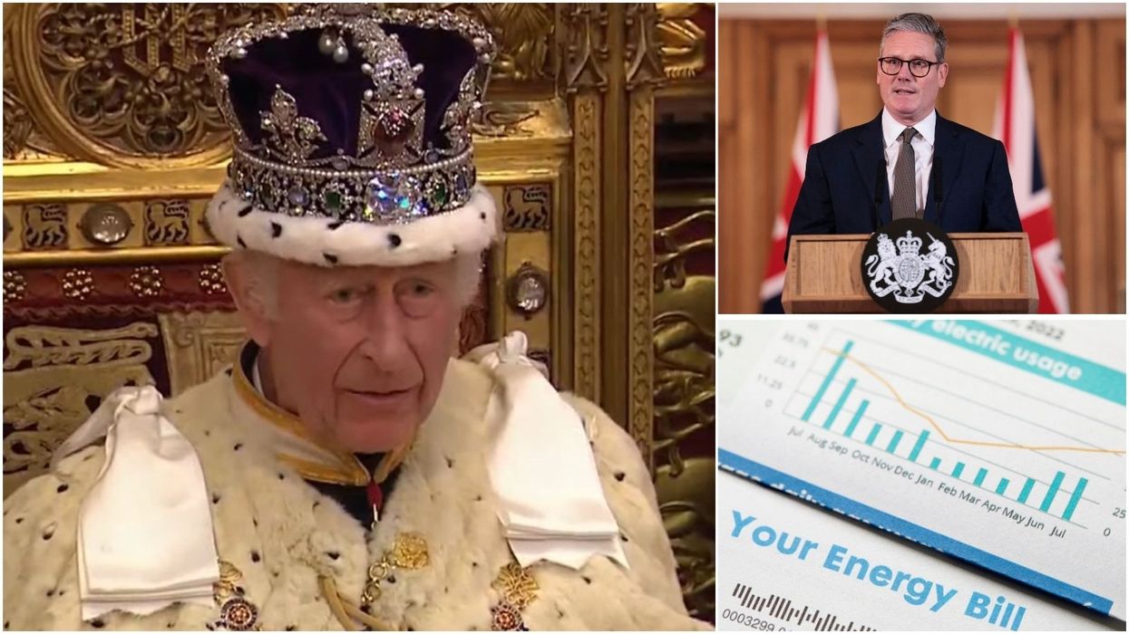 King Charles, Keir Starmer and energy bills letter