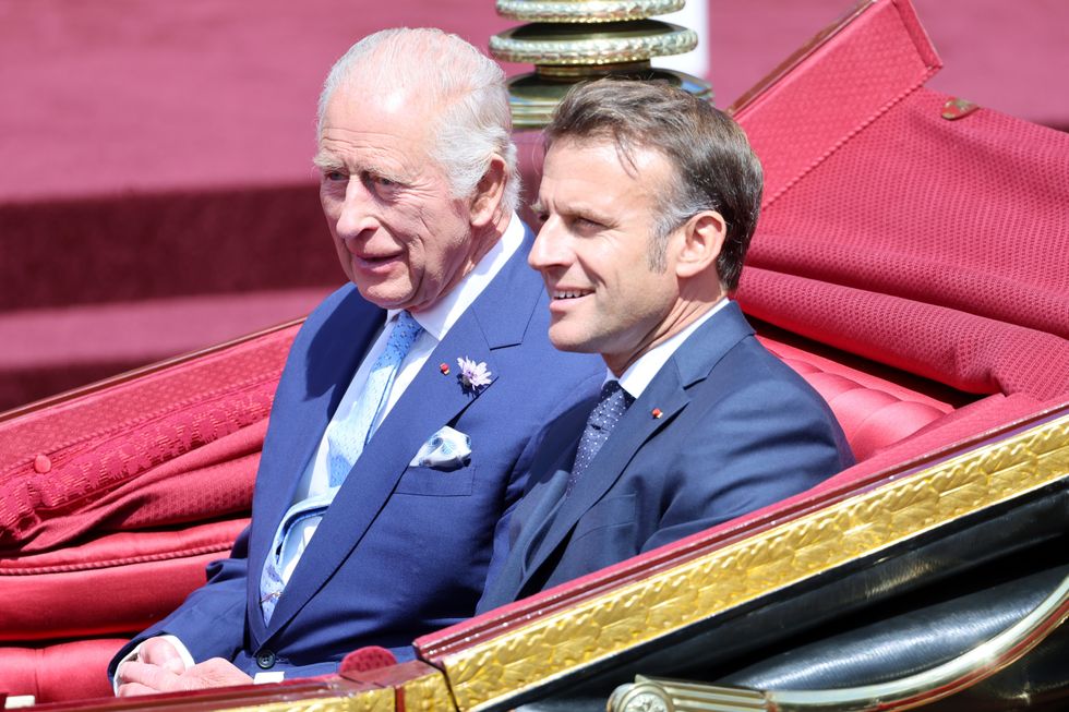 King Charles, Macron