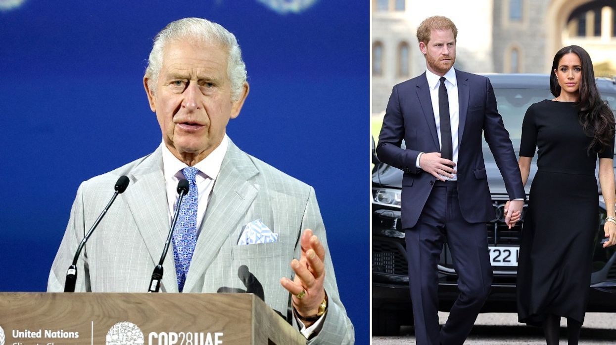 King Charles, Meghan and Harry