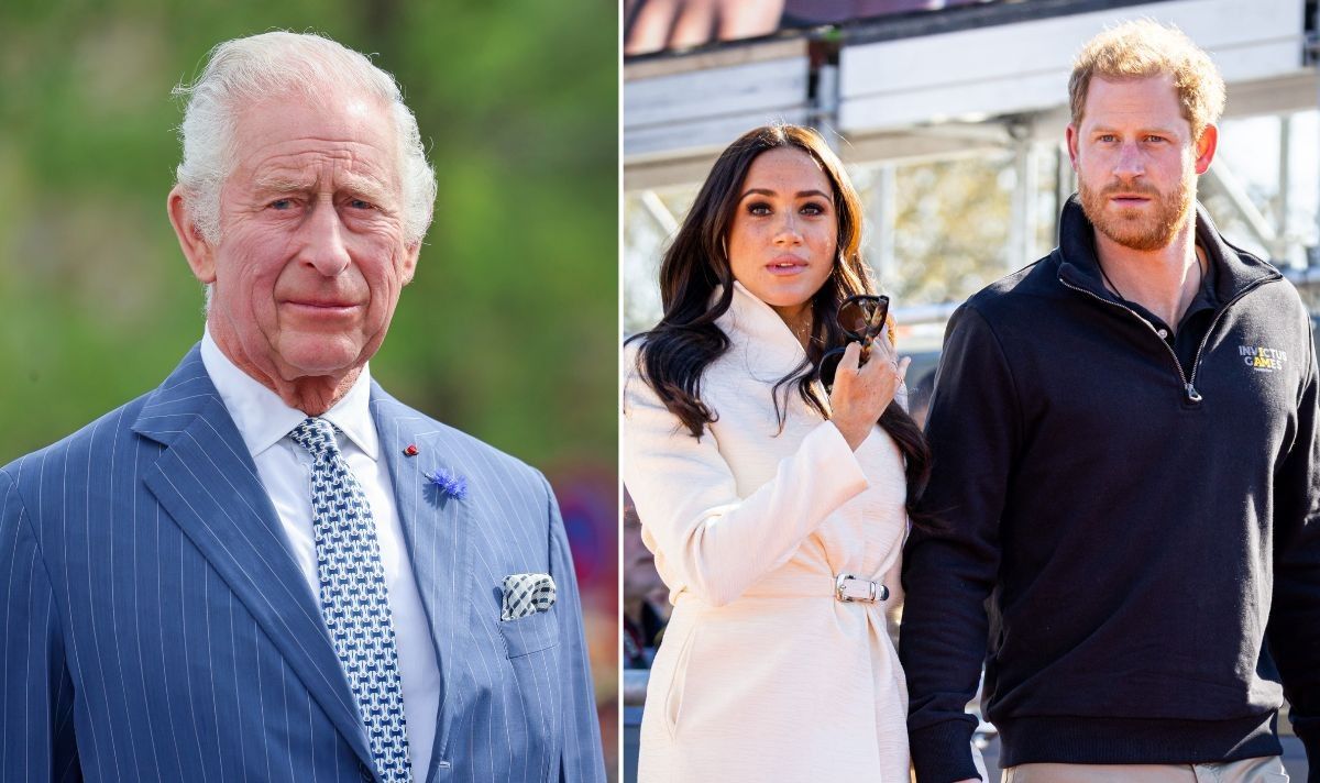 King Charles, Meghan and Harry