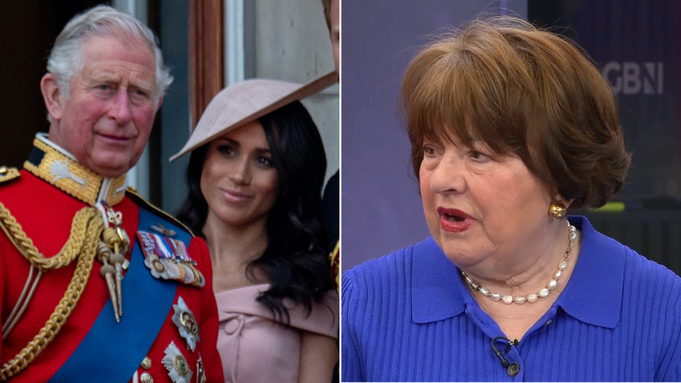 King Charles, Meghan Markle and Angela Levin