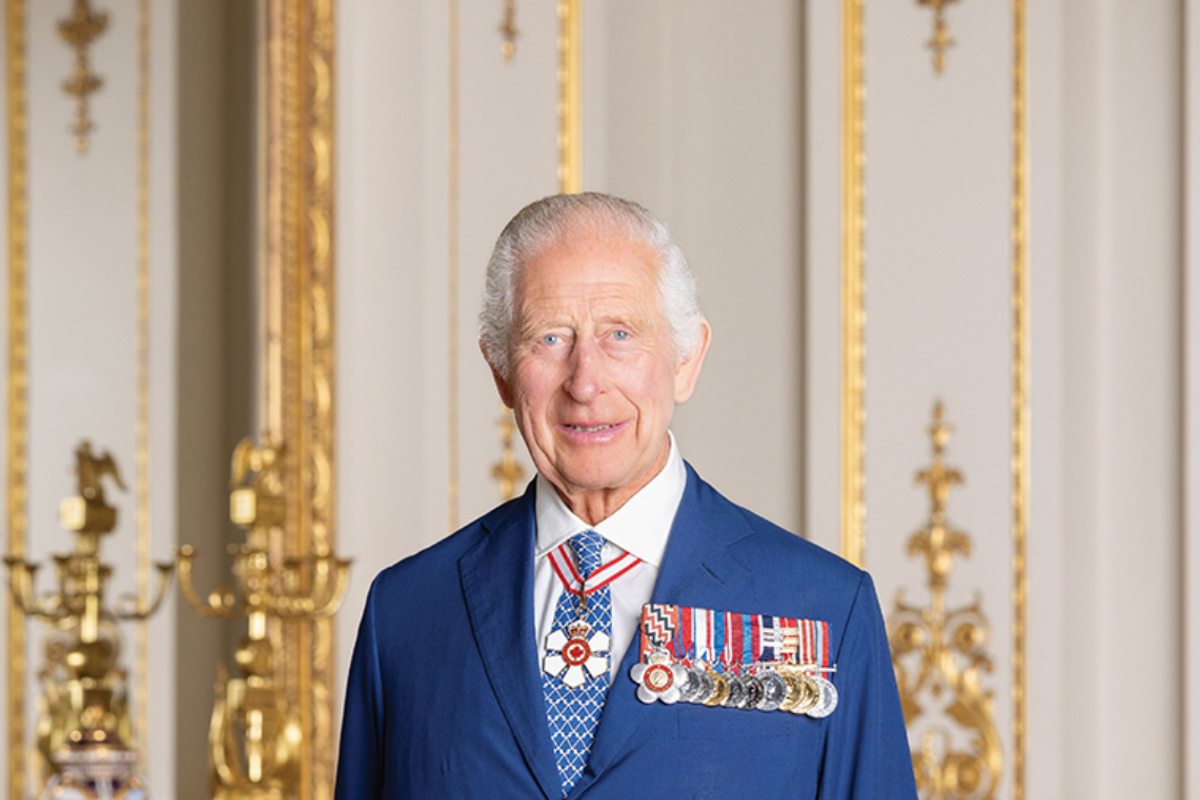 King Charles portrait