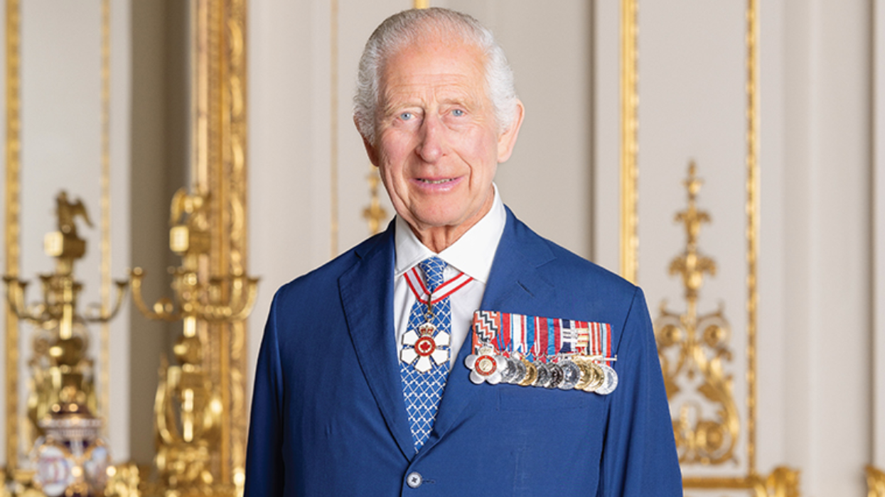 King Charles portrait