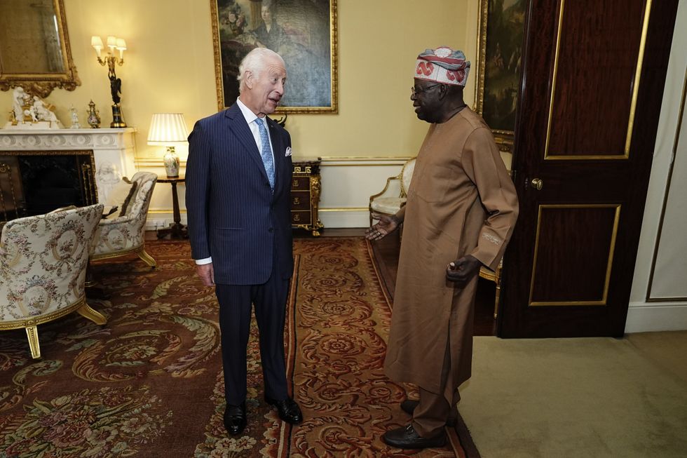 King Charles, President Bola Ahmed Tinubu