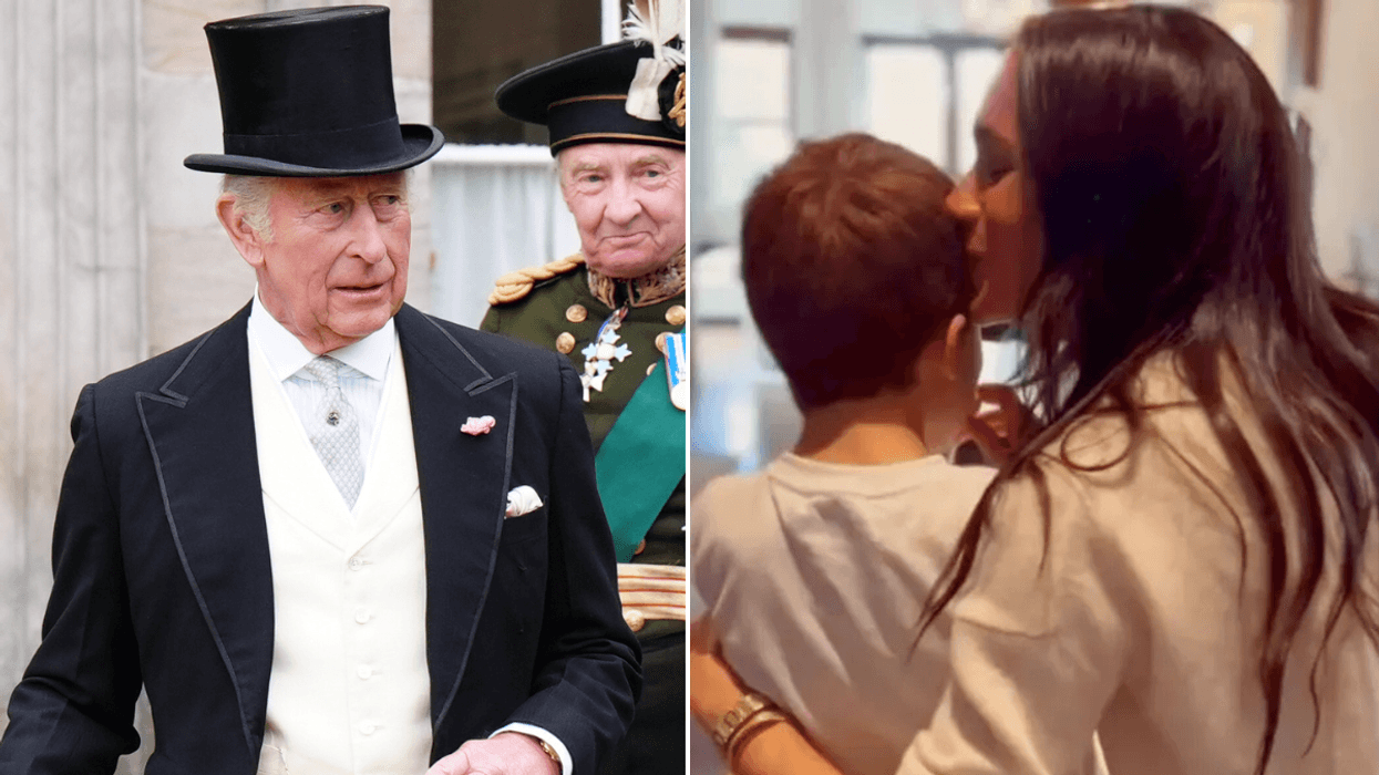 King Charles, Prince Archie and Meghan Markle