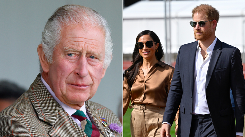 King Charles, Prince Harry and Meghan Markle