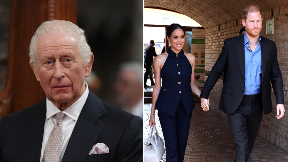 King Charles, Prince Harry and Meghan Markle