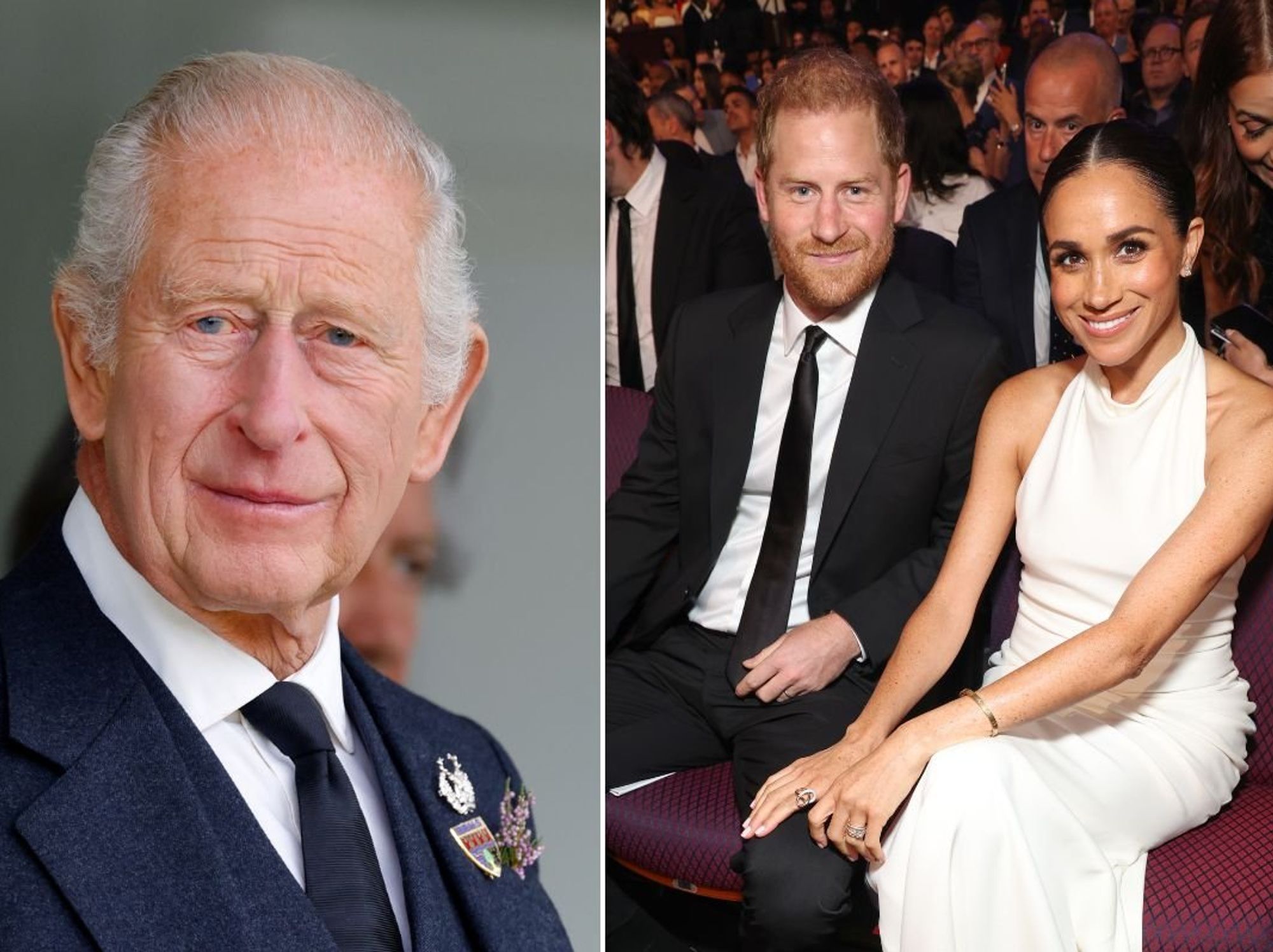 King Charles, Prince Harry, Meghan Markle