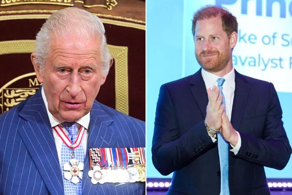 King Charles, Prince Harry