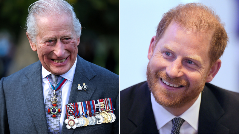 King Charles, Prince Harry