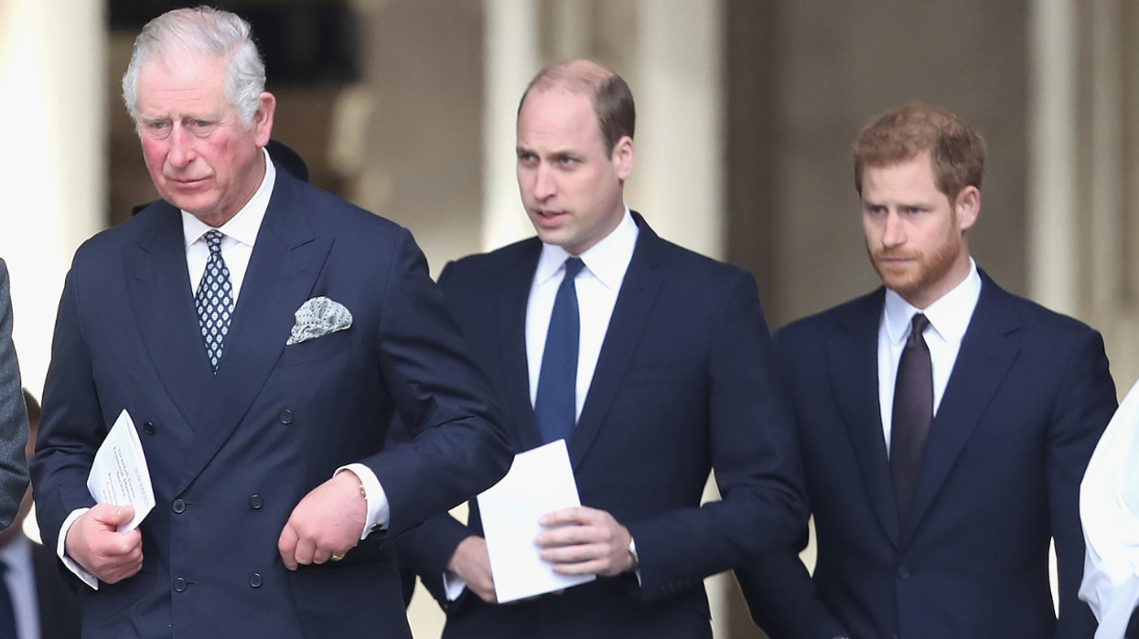 King Charles, Prince William and Prince Harry
