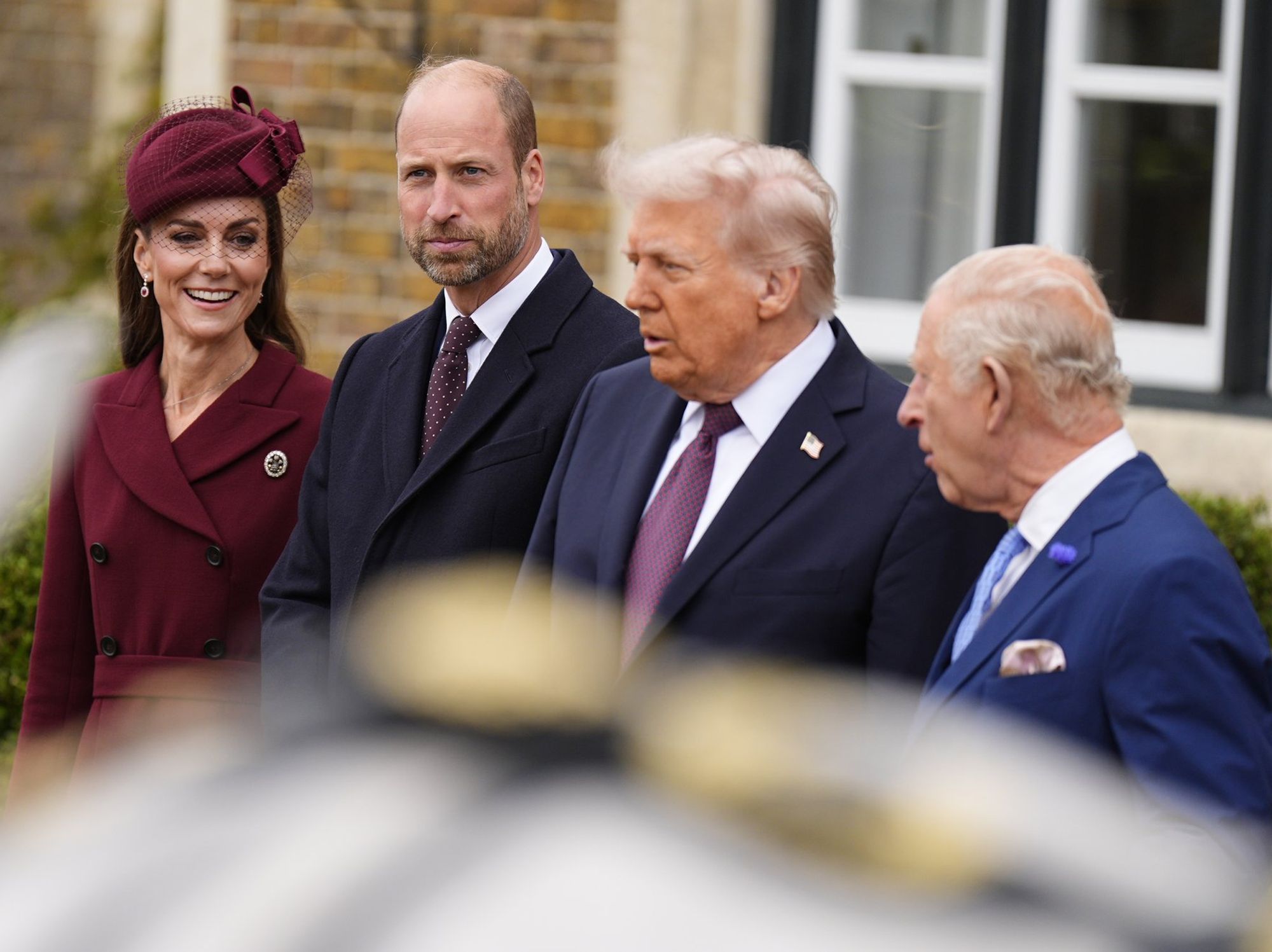 King Charles, Prince William and Trump