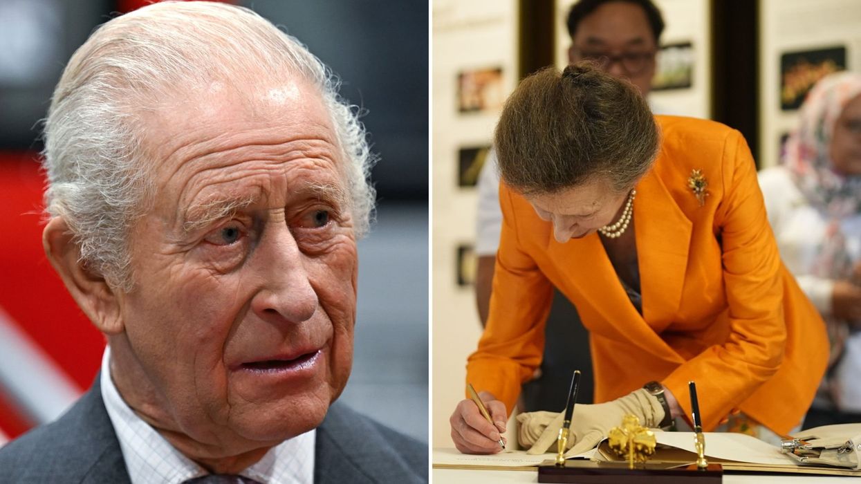 King Charles, Princess Anne