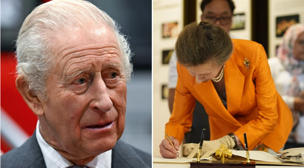 King Charles, Princess Anne