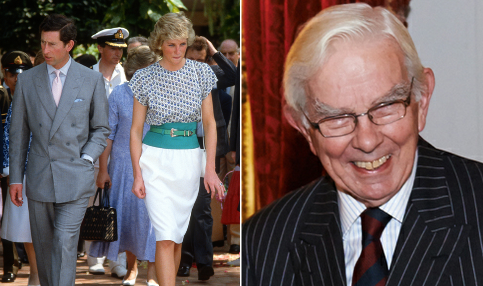 King Charles, Princess Diana and Sir Christopher Airy