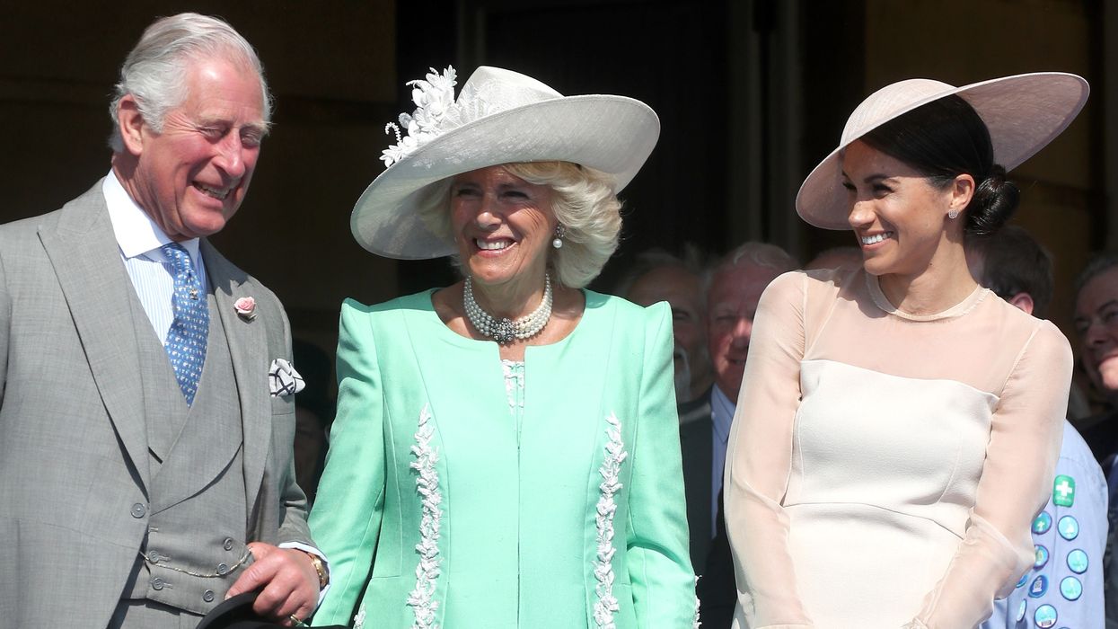 King Charles, Queen Camilla and Meghan Markle