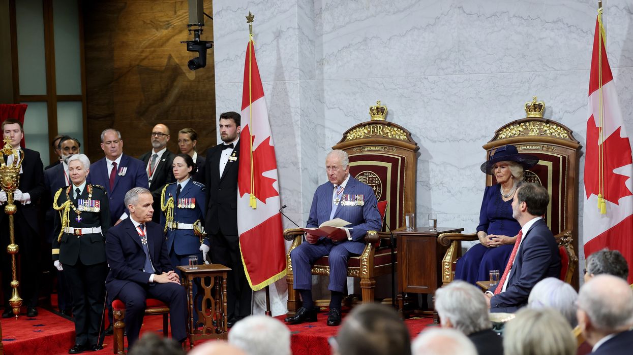 King Charles, Queen Camilla, Mark Carney