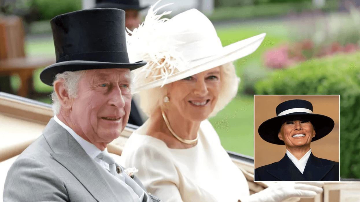 King Charles, Queen Camilla, Melania Trump