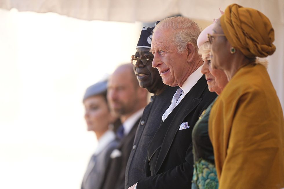 King Charles, Queen Camilla, Nigerian President and First Lady