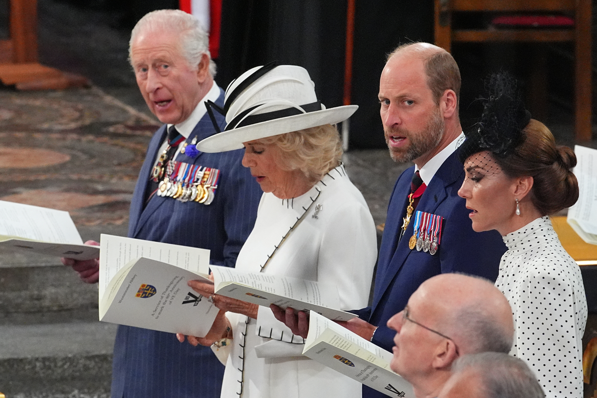 King Charles, Queen Camilla, Prince William, Princess Kate
