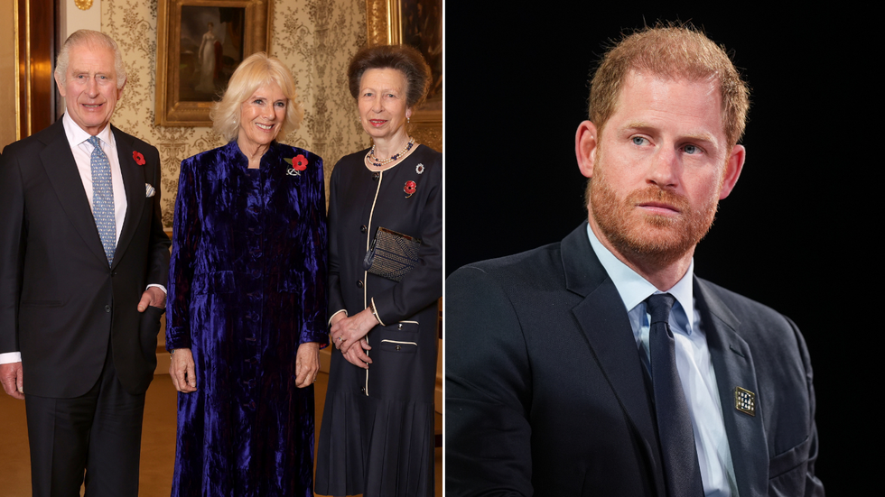 King Charles, Queen Camilla, Princess Anne and Prince Harry