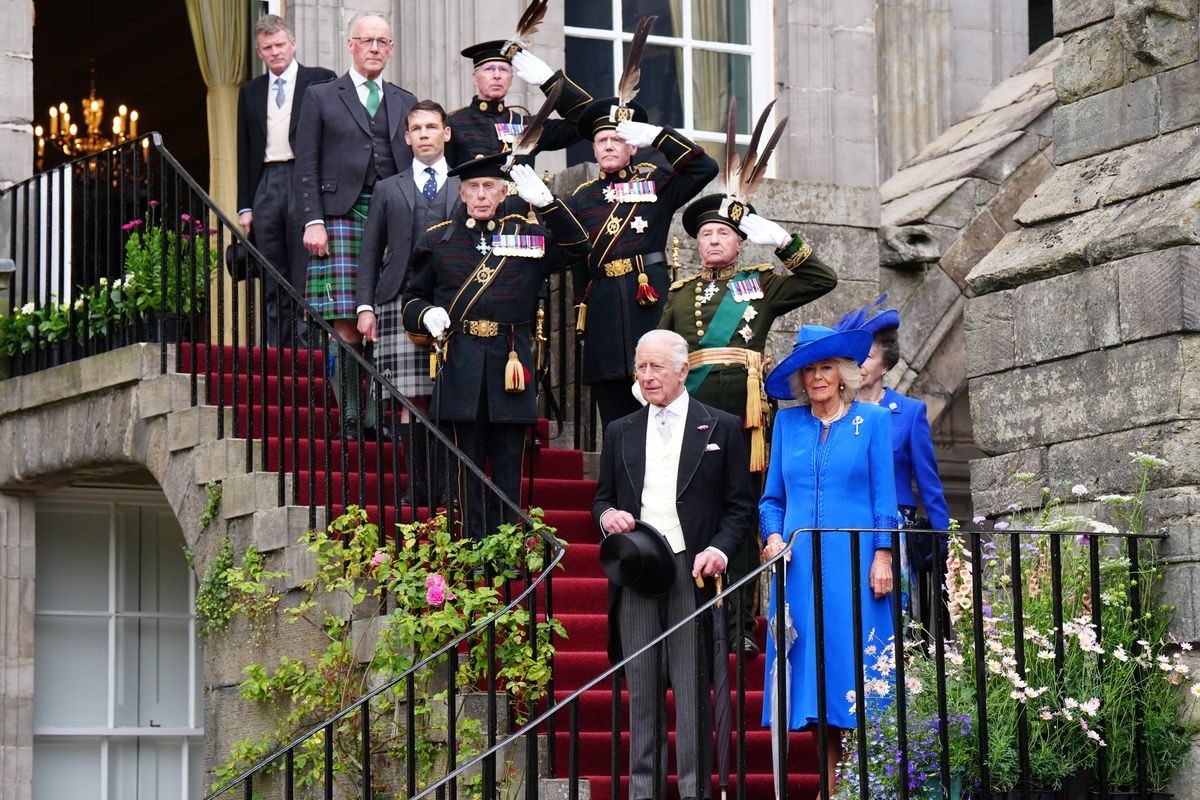 King Charles, Queen Camilla, Princess Anne