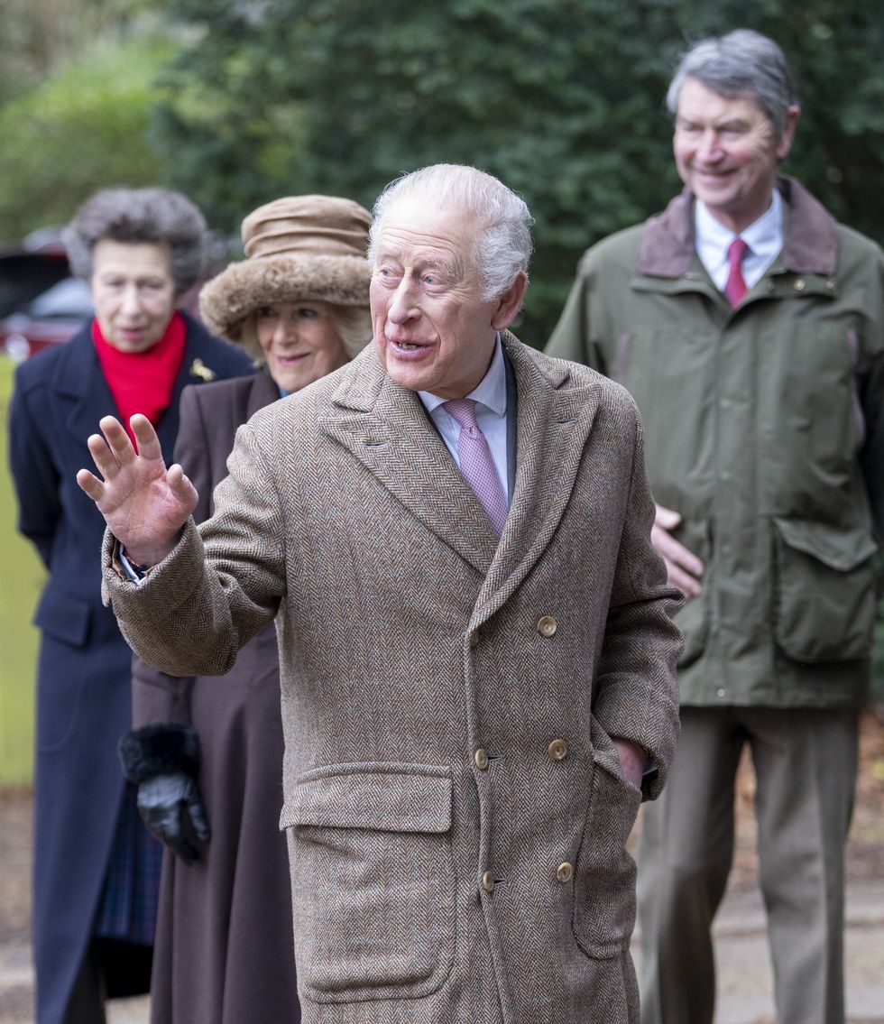 King Charles, Queen Camilla, Princess Anne