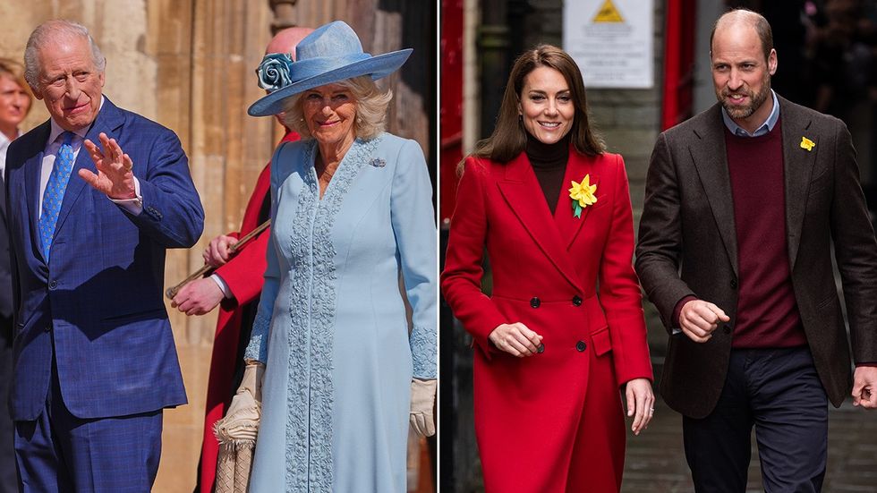 King Charles, Queen Camilla, Princess Kate, Prince William
