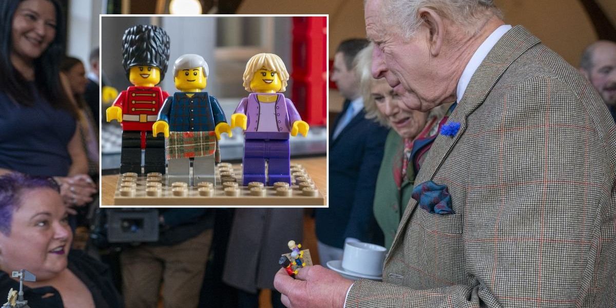 King Charles and Queen Camilla marvel at Lego royals with unexpected hidden detail King Charles and Queen Camilla marvel at Lego royals with unexpected hidden detail