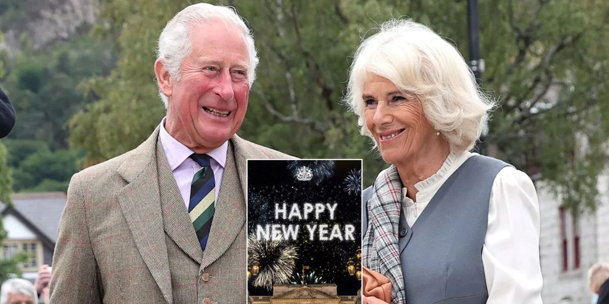 King Charles and Queen Camilla welcome in the New Year with unique animation King Charles and Queen Camilla welcome in the New Year with unique animation