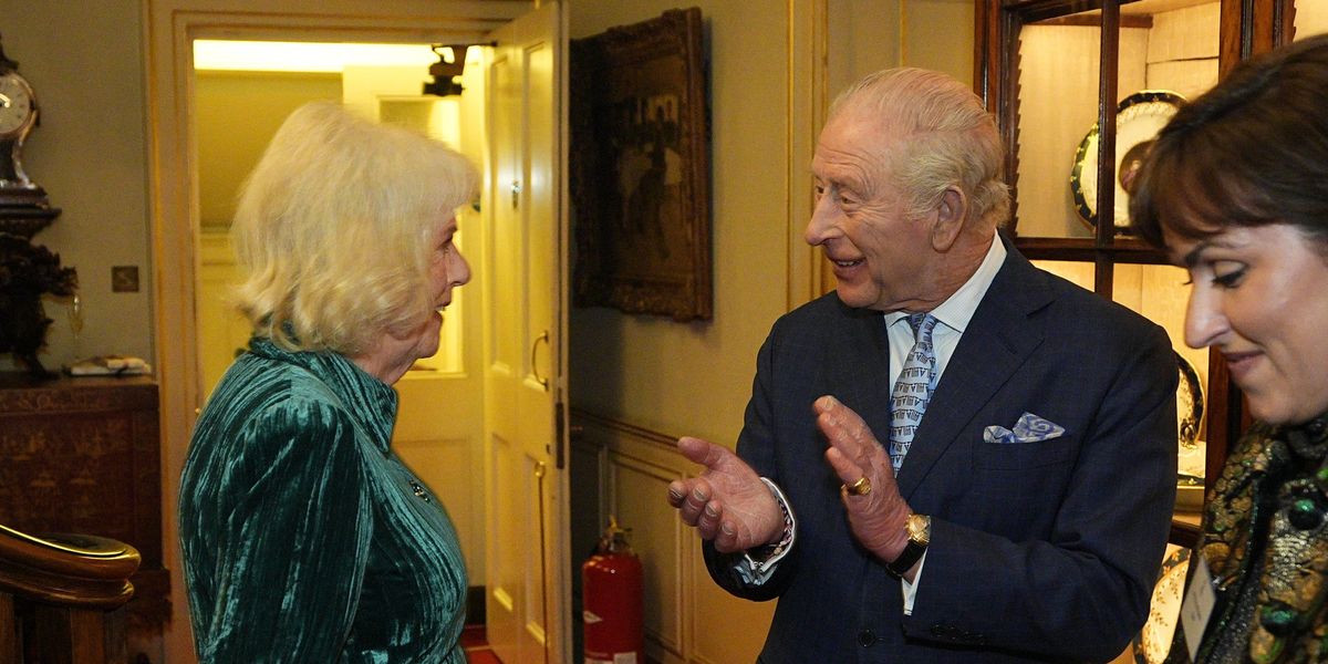 King Charles beams as Queen Camilla delivers inspirational speech ahead of new documentary King Charles beams as Queen Camilla delivers inspirational speech ahead of new documentary