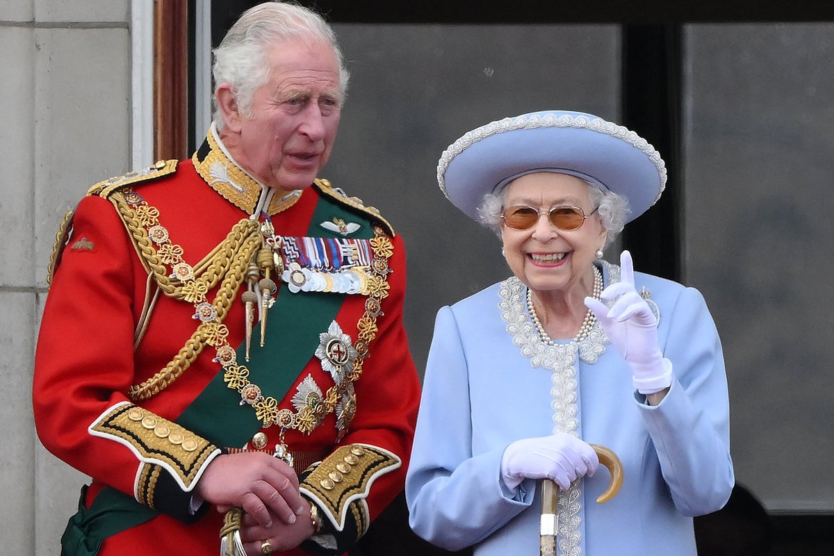 King Charles, Queen Elizabeth II