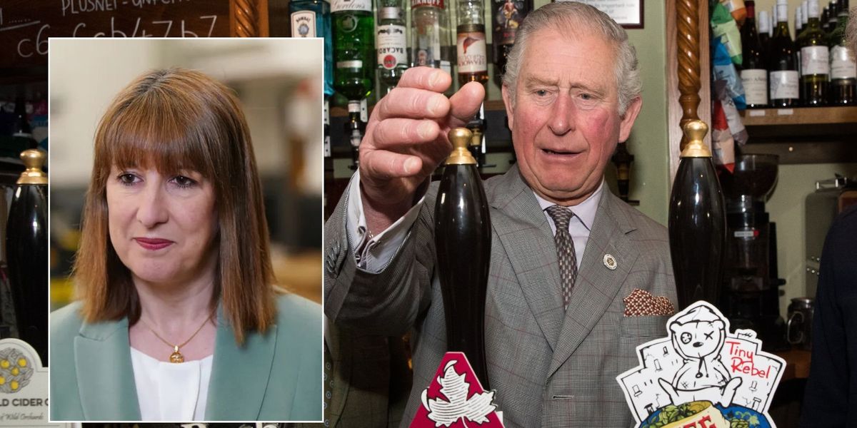 Campaign group set up by King Charles to support pubs accuses Rachel Reeves of breaking manifesto pledge Campaign group set up by King Charles to support pubs accuses Rachel Reeves of breaking manifesto pledge