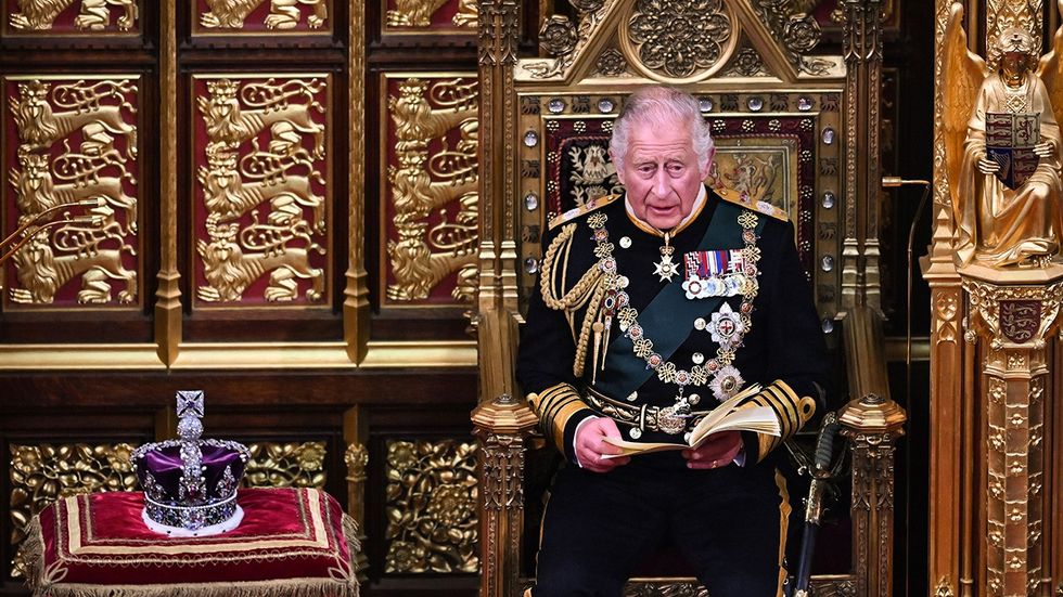King Charles reads Queen's Speech in 2022