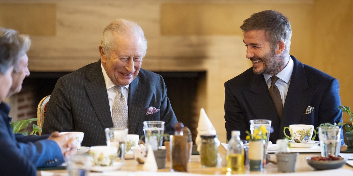 David Beckham prompts laughter from King Charles with modest remark David Beckham prompts laughter from King Charles with modest remark