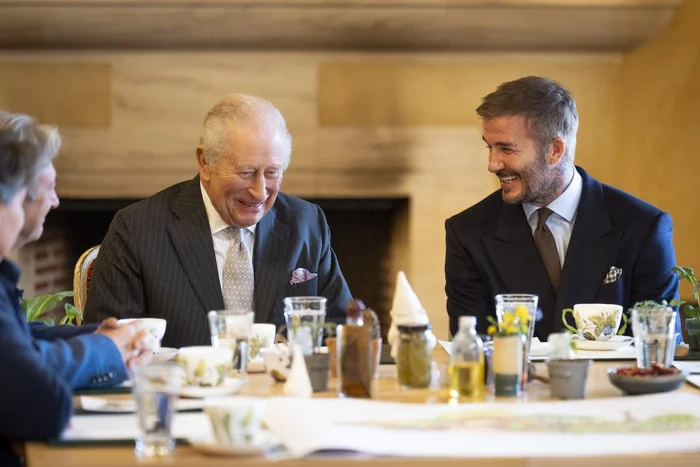 King Charles, Sir David Beckham