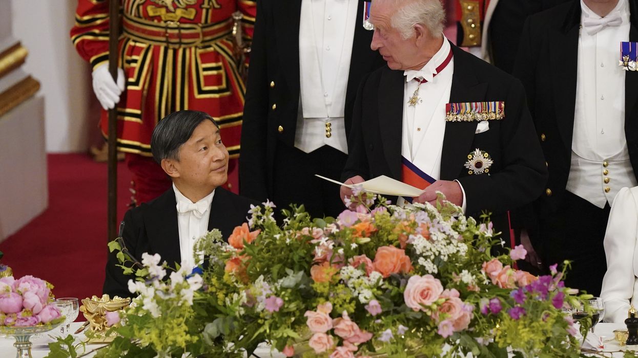 King Charles speaks to Naruhito