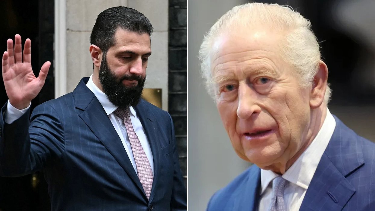 King Charles, Syrian President al-Sharaa