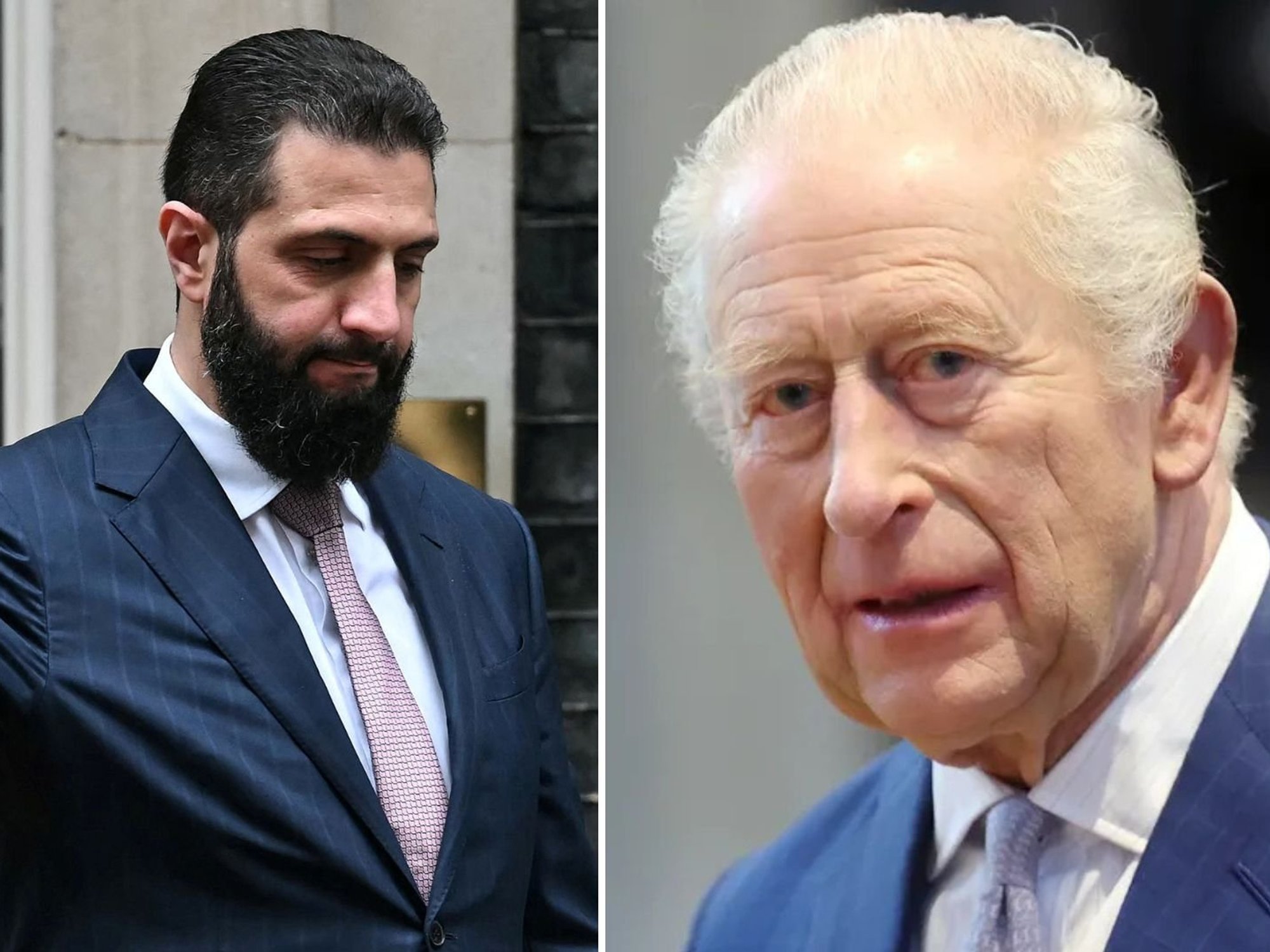 King Charles, Syrian President al-Sharaa