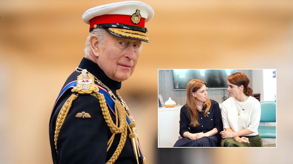 King Charles, \u200bPrincesses Beatrice and Eugenie